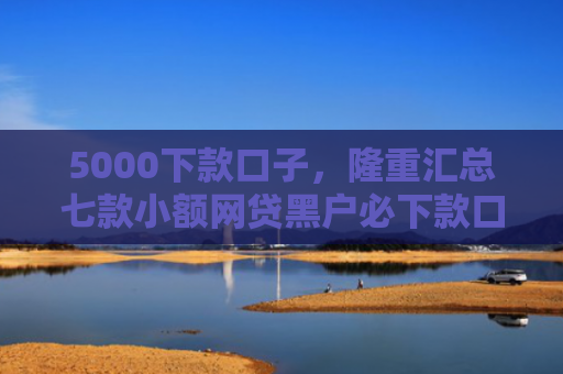 5000下款口子，隆重汇总七款小额网贷黑户必下款口子