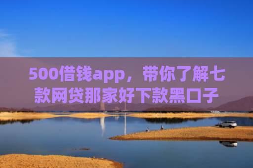 500借钱app，带你了解七款网贷那家好下款黑口子