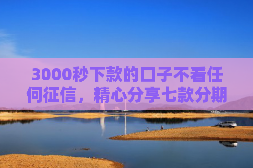 3000秒下款的口子不看任何征信，精心分享七款分期网贷必下款的口子