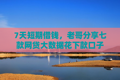 7天短期借钱，老哥分享七款网贷大数据花下款口子