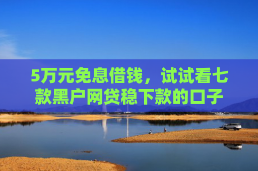5万元免息借钱，试试看七款黑户网贷稳下款的口子