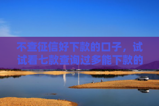 不查征信好下款的口子，试试看七款查询过多能下款的网贷口子