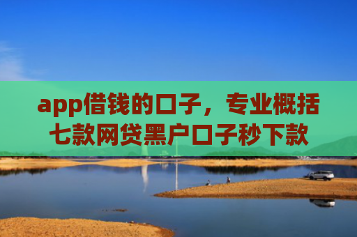 app借钱的口子，专业概括七款网贷黑户口子秒下款