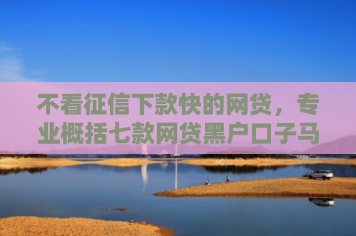 不看征信下款快的网贷，专业概括七款网贷黑户口子马上下款的