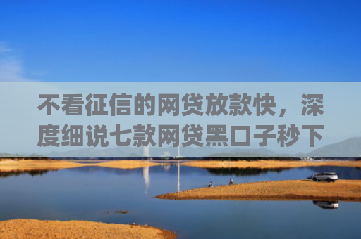 不看征信的网贷放款快，深度细说七款网贷黑口子秒下款app2025