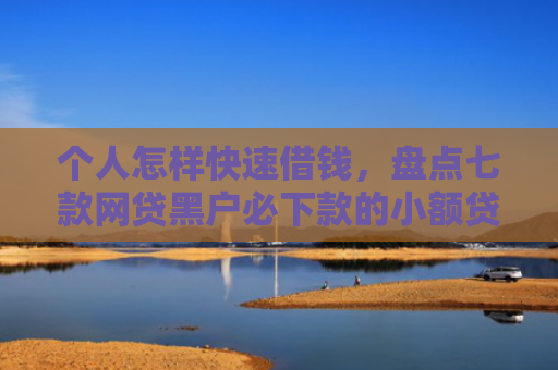 个人怎样快速借钱，盘点七款网贷黑户必下款的小额贷