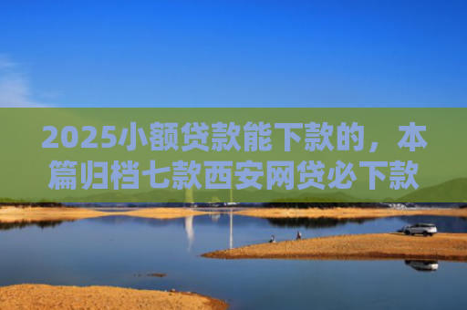 2025小额贷款能下款的，本篇归档七款西安网贷必下款的口子
