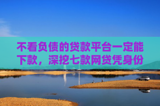 不看负债的贷款平台一定能下款，深挖七款网贷凭身份证下款的口子