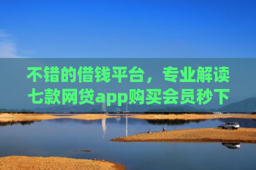 不错的借钱平台，专业解读七款网贷app购买会员秒下款的口子
