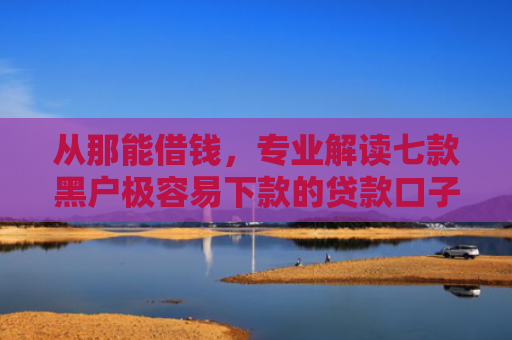 从那能借钱，专业解读七款黑户极容易下款的贷款口子