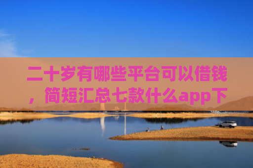 二十岁有哪些平台可以借钱，简短汇总七款什么app下款口子容易