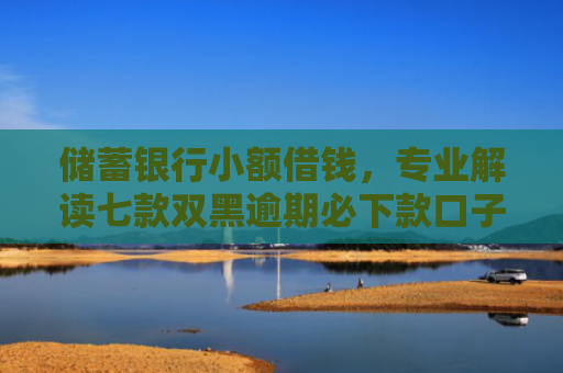 储蓄银行小额借钱，专业解读七款双黑逾期必下款口子平台