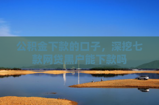 公积金下款的口子，深挖七款网贷黑户能下款吗