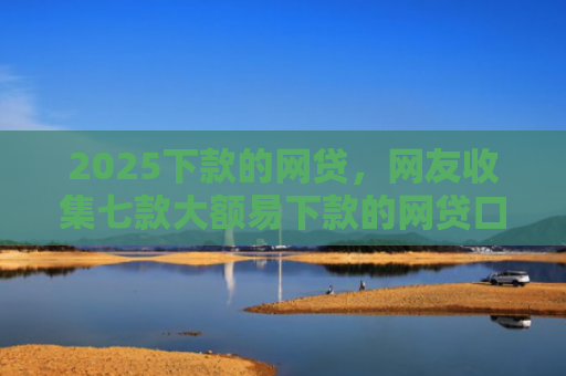 2025下款的网贷，网友收集七款大额易下款的网贷口子