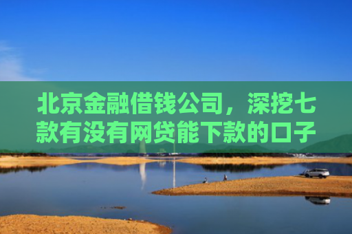 北京金融借钱公司，深挖七款有没有网贷能下款的口子