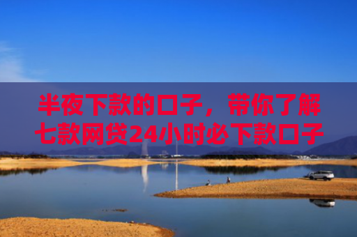 半夜下款的口子，带你了解七款网贷24小时必下款口子