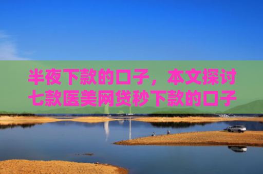 半夜下款的口子，本文探讨七款医美网贷秒下款的口子