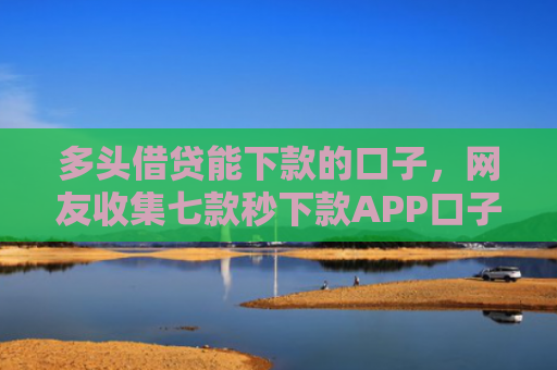 多头借贷能下款的口子，网友收集七款秒下款APP口子