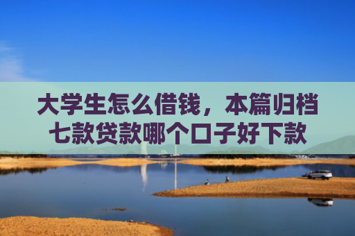 大学生怎么借钱，本篇归档七款贷款哪个口子好下款