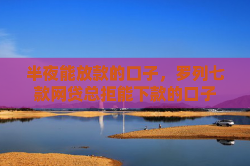 半夜能放款的口子，罗列七款网贷总拒能下款的口子