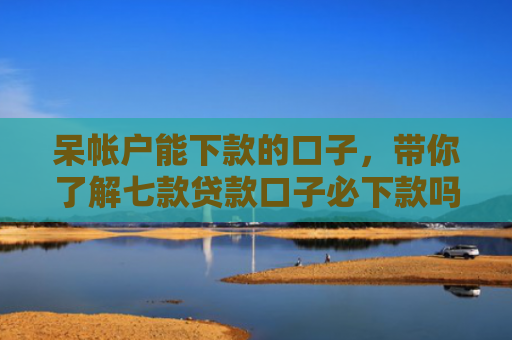 呆帐户能下款的口子，带你了解七款贷款口子必下款吗