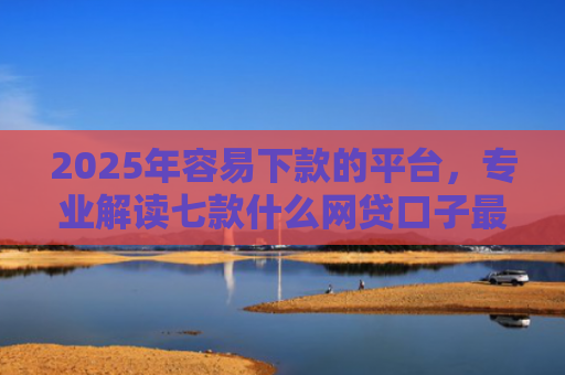 2025年容易下款的平台，专业解读七款什么网贷口子最好下款