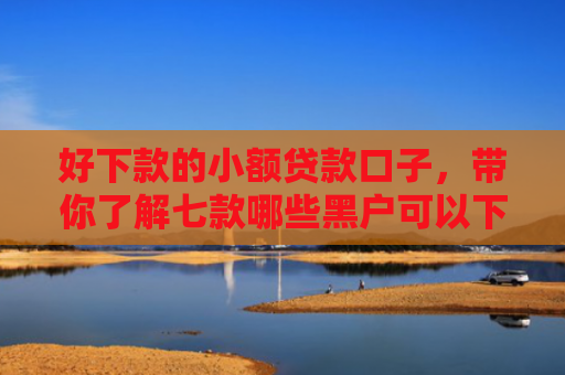 好下款的小额贷款口子，带你了解七款哪些黑户可以下款网贷