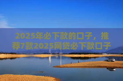 2025年必下款的口子，推荐7款2025网贷必下款口子