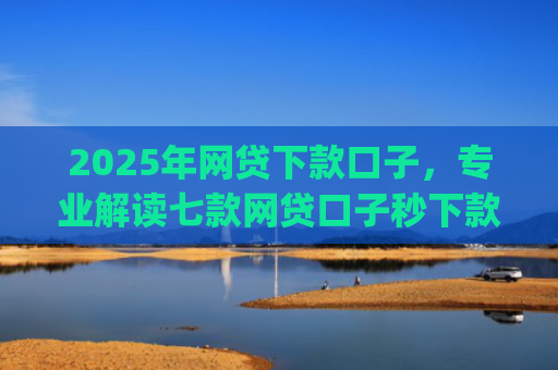 2025年网贷下款口子，专业解读七款网贷口子秒下款app
