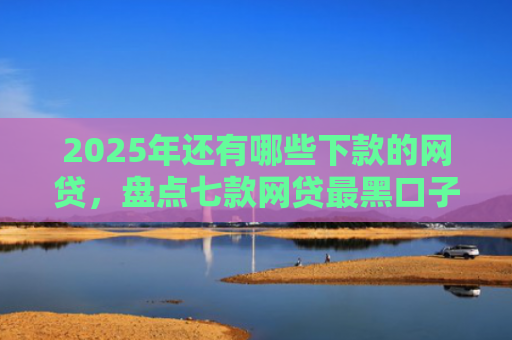 2025年还有哪些下款的网贷，盘点七款网贷最黑口子下款