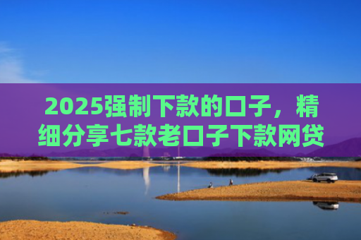 2025强制下款的口子，精细分享七款老口子下款网贷平台