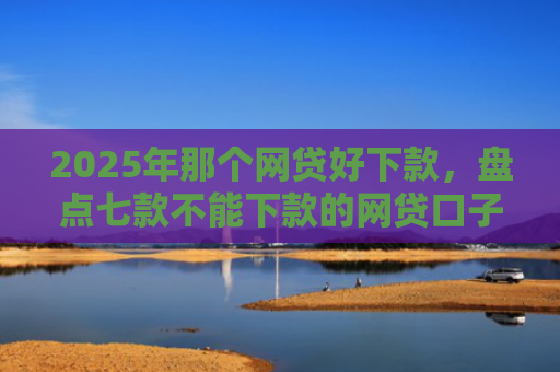 2025年那个网贷好下款，盘点七款不能下款的网贷口子