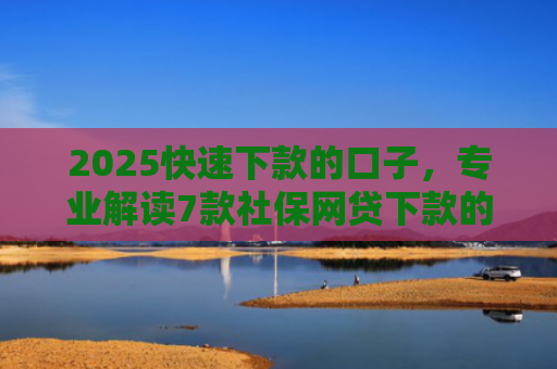2025快速下款的口子，专业解读7款社保网贷下款的口子