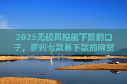 2025无视风控能下款的口子，罗列七款易下款的网贷口子下载