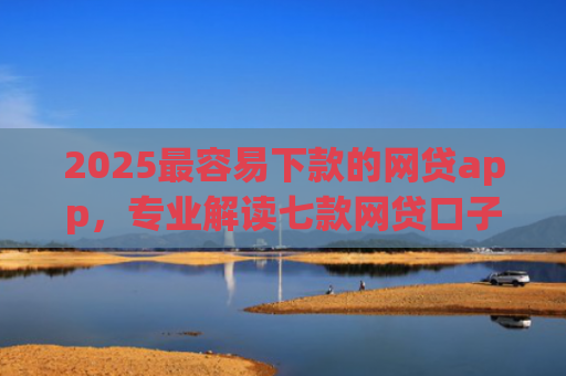 2025最容易下款的网贷app，专业解读七款网贷口子能快速下款的