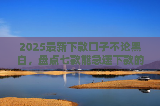 2025最新下款口子不论黑白，盘点七款能急速下款的网贷口子