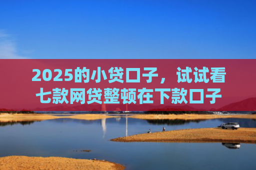 2025的小贷口子，试试看七款网贷整顿在下款口子