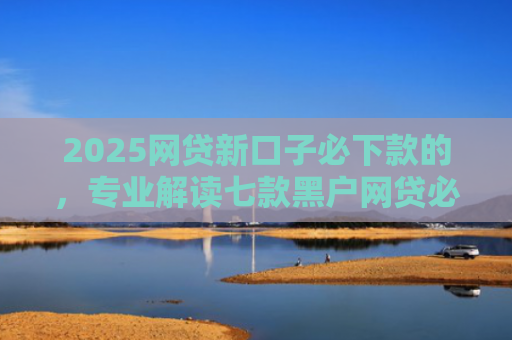 2025网贷新口子必下款的，专业解读七款黑户网贷必下款新口子