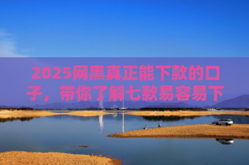 2025网黑真正能下款的口子，带你了解七款易容易下款的网贷口子