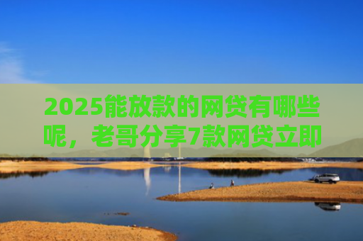 2025能放款的网贷有哪些呢，老哥分享7款网贷立即下款的口子