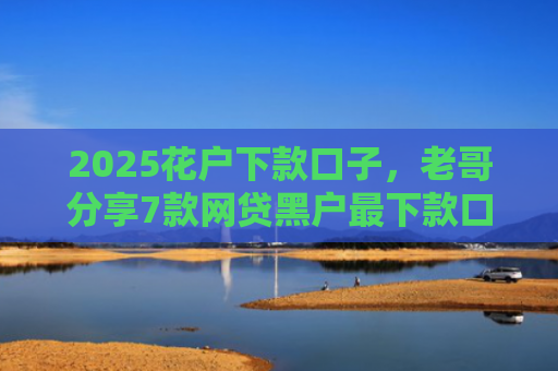 2025花户下款口子，老哥分享7款网贷黑户最下款口子