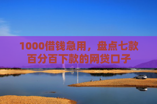 1000借钱急用，盘点七款百分百下款的网贷口子
