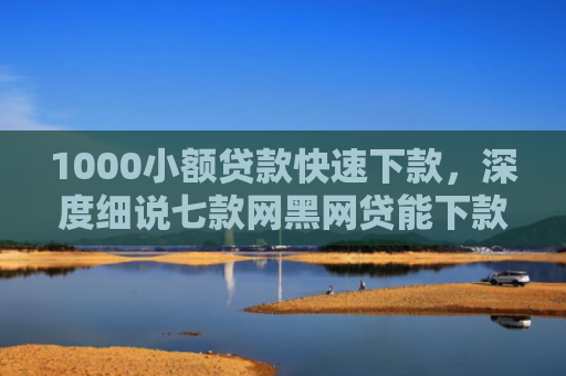 1000小额贷款快速下款，深度细说七款网黑网贷能下款的口子