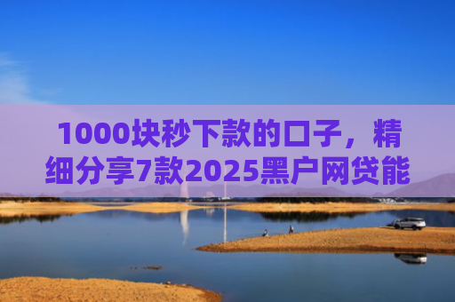 1000块秒下款的口子，精细分享7款2025黑户网贷能下款的口子