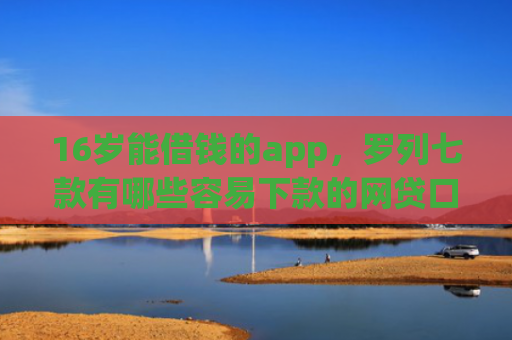 16岁能借钱的app，罗列七款有哪些容易下款的网贷口子