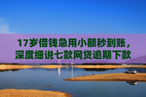 17岁借钱急用小额秒到账，深度细说七款网贷逾期下款口子