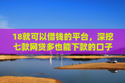 18就可以借钱的平台，深挖七款网贷多也能下款的口子