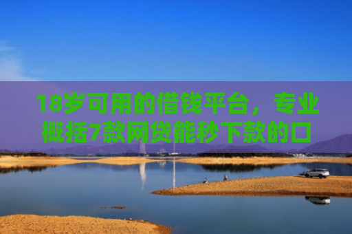 18岁可用的借钱平台，专业概括7款网贷能秒下款的口子