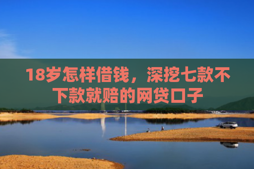 18岁怎样借钱，深挖七款不下款就赔的网贷口子