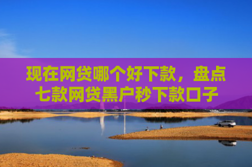 现在网贷哪个好下款，盘点七款网贷黑户秒下款口子